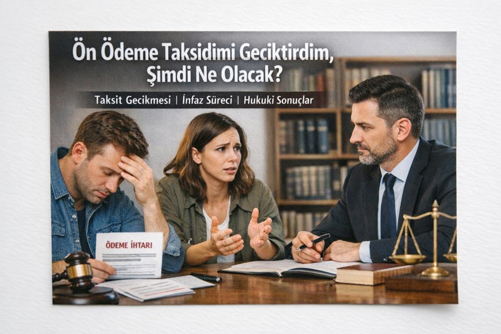 Ön Ödeme Taksidimi Geciktirdim, Şimdi Ne Olacak? TCK 75 Güncel Rehber